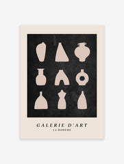 Flower Vase Poster, Vase Print