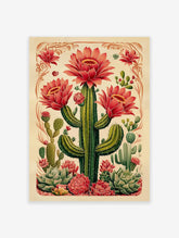 Mexican Cactus Poster