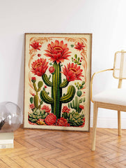 Mexican Cactus Poster