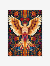 Mexican Phoenix Bird Poster