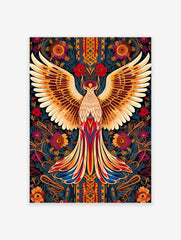 Mexican Phoenix Bird Poster