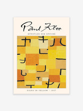 Signs In Yellow Poster by Paul Klee, Paul Klee Print