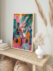 Retro Jazz Music Poster