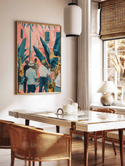 Retro Jazz Music Poster