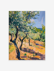 Olive Grove Poster