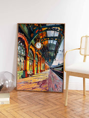 Railway Station Poster