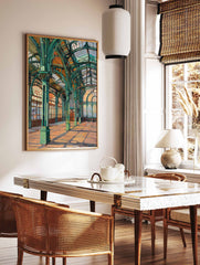 Railway Station Poster