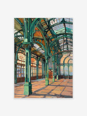 Railway Station Poster