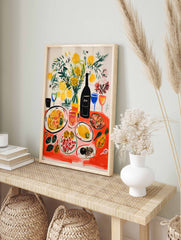 Food Table Poster