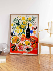 Food Table Poster