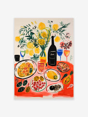 Food Table Poster