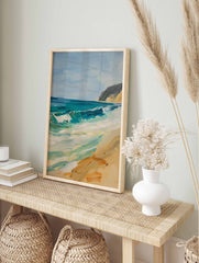 Tropical Beach Poster