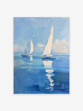 Sail Boats Poster