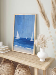 Sail Boats Poster