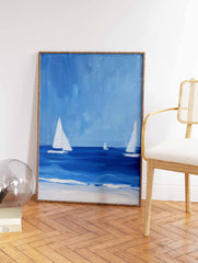 Sail Boats Poster