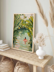 Bathing Female Poster