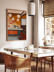 Japanese Restaurant Poster