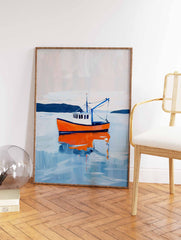 Fishing Boat Poster