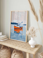 Fishing Boat Poster