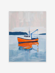 Fishing Boat Poster