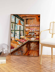 Vintage Food Store Poster