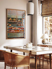 Vintage Food Store Poster