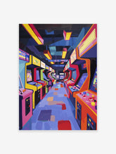 Retro Arcade Poster