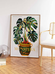Monstera Plant Poster