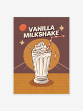 Vanilla Milkshake Poster