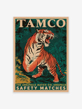 Tamco Tiger Matchbox Poster