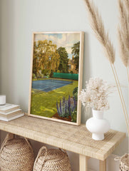 Tennis Court Poster