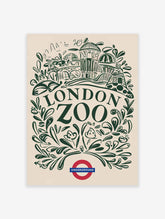 London Zoo Poster