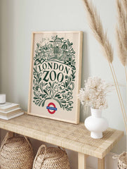 London Zoo Poster