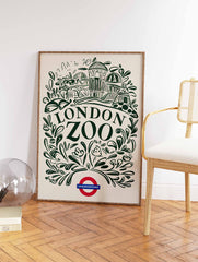 London Zoo Poster