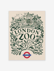 London Zoo Poster