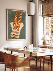 Baguette Food Poster