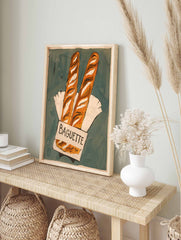 Baguette Food Poster