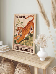 Tamco Tiger Matchbox Poster