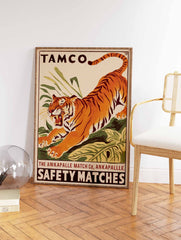 Tamco Tiger Matchbox Poster