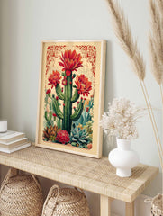 Mexican Cactus Poster