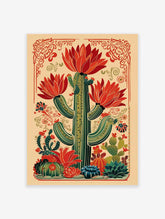 Mexican Cactus Poster