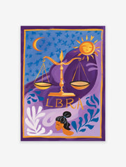 Libra Star Sign Poster