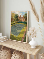 Tennis Court Poster