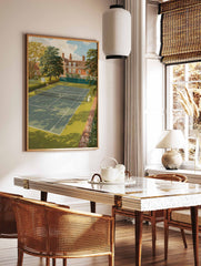 Tennis Court Poster