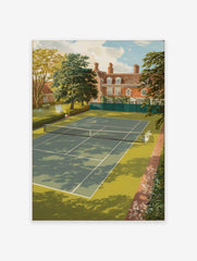 Tennis Court Poster