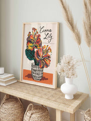 Canna Lily Poster