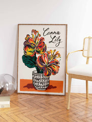Canna Lily Poster