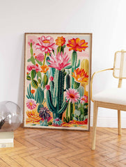 Mexican Cactus Poster