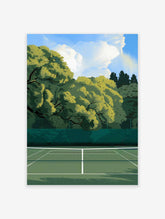 Tennis Court Poster