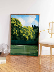 Tennis Court Poster